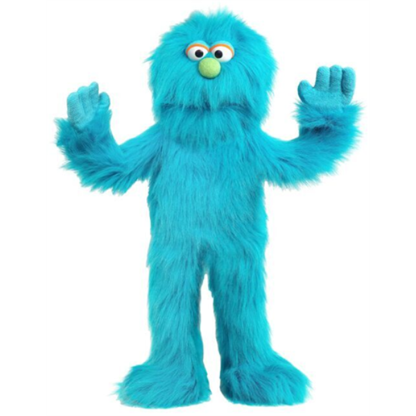 Big 30" Blue Fluffy Friend Puppet - Character Puppets & Mascot Puppets
