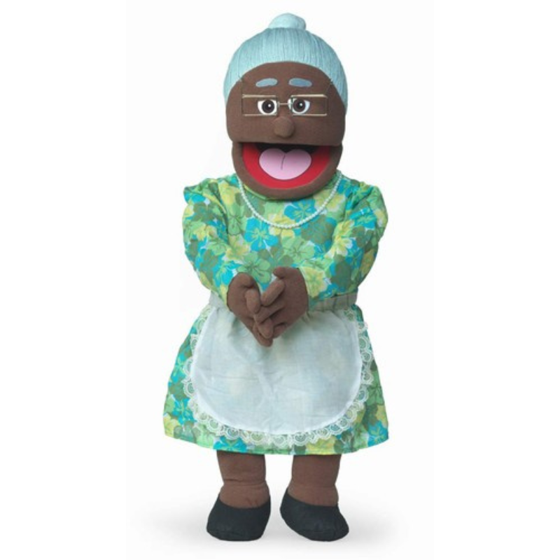 Granny Puppet (Dark) - Extra Large Professional Puppets