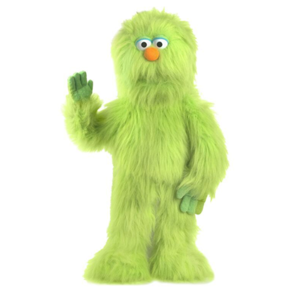 Big 30" Green Fluffy Friend Puppet - Character Puppets & Mascot Puppets