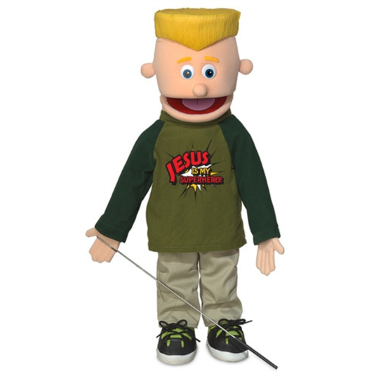 "Jesus Is My Superhero" Puppet - Professional Church Puppets