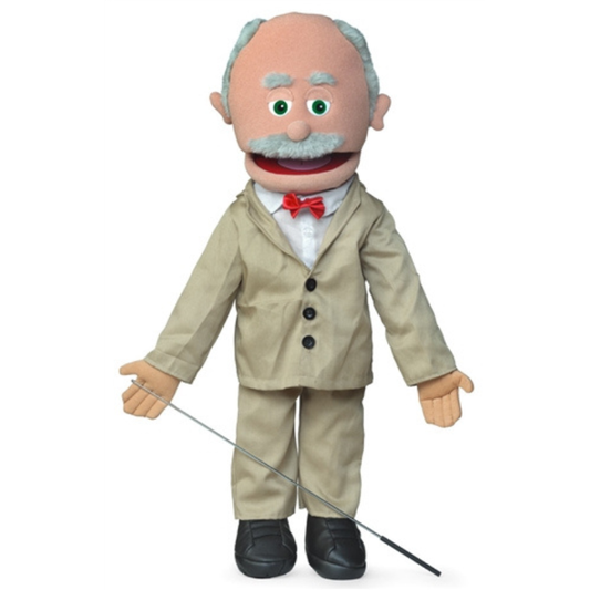 Grandpa Puppet (Medium) - Professional Church Puppets