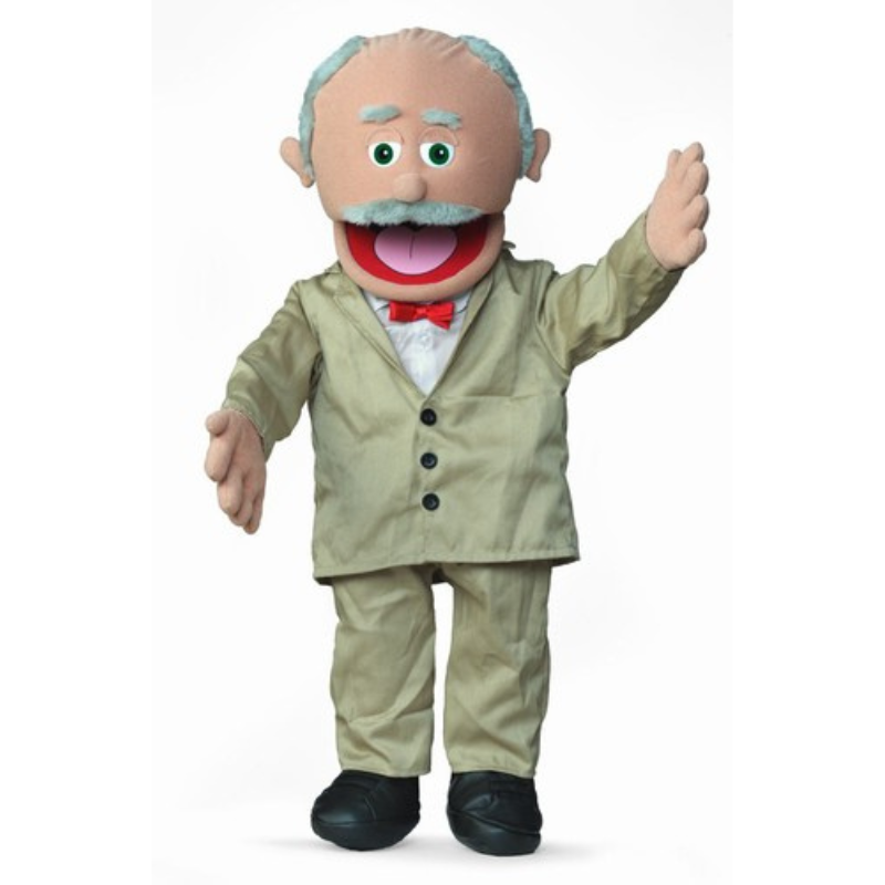 Grandpa Puppet (Medium) - Extra Large Professional Puppets