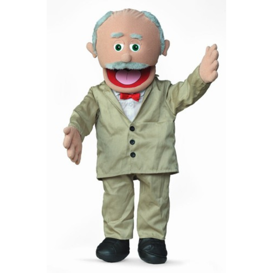 Grandpa Puppet (Medium) - Extra Large Professional Puppets